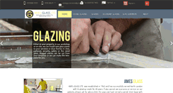 Desktop Screenshot of amesglass.com